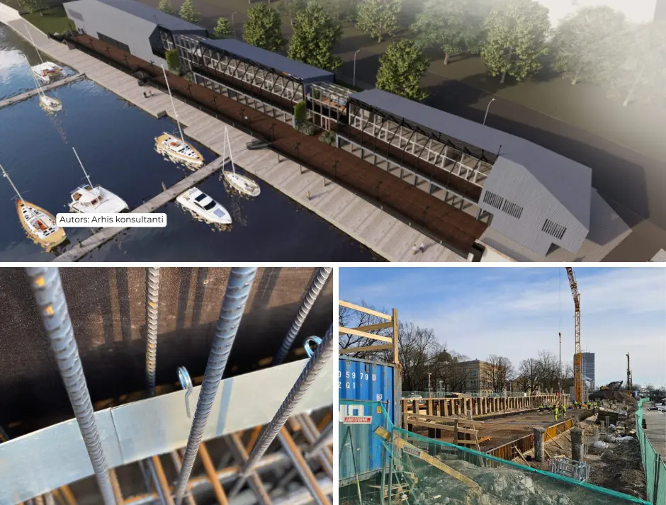 Autors: Arhis konsultanti Eksporta 1A, Pētersala-Andrejsala, Riga Jahtklubs un daudzfunkcionālais izklaides un atpūtas komplekss “ExPorto”