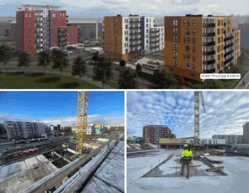 Astangu 50B/3, 50B/2, 50B/1, Haabersti, Tallinn Marjamäe kodud Astangu 50B/3, 50B/2, 50B/1, Haabersti, Tallinn Marjamäe kodud (Fund Ehitus)